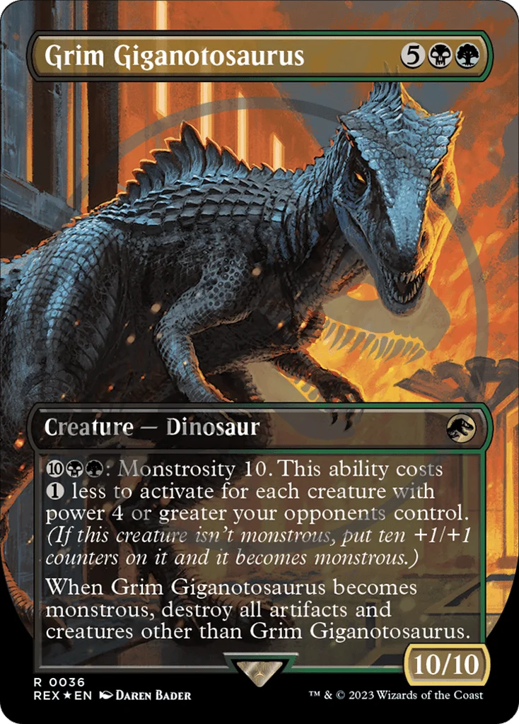 Grim Giganotosaurus · Jurassic World Collection