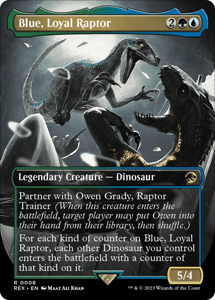 Blue, Loyal Raptor · Jurassic World Collection
