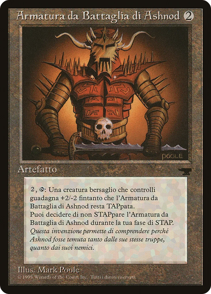 Ashnod's Battle Gear · Rinascimento
