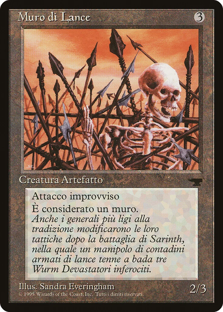 Wall of Spears · Rinascimento
