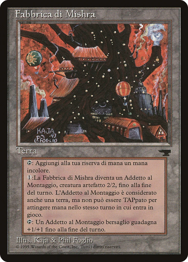 Mishra's Factory · Rinascimento