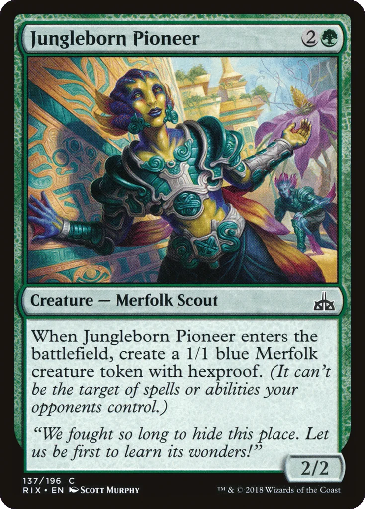 Jungleborn Pioneer · Rivals of Ixalan
