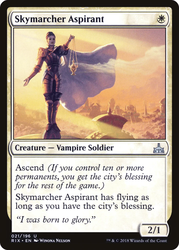 Skymarcher Aspirant · Rivals of Ixalan