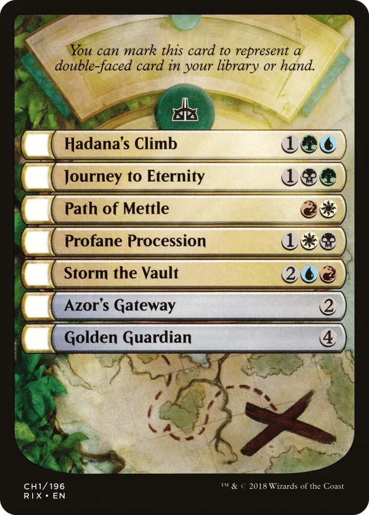 Rivals of Ixalan Checklist · Rivals of Ixalan