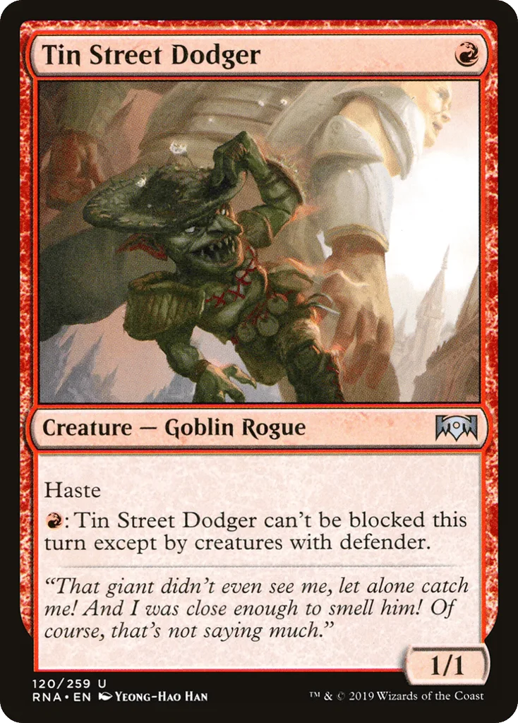 Tin Street Dodger · Ravnica Allegiance