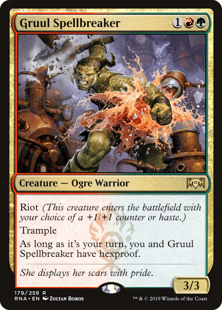 Gruul Spellbreaker · Ravnica Allegiance