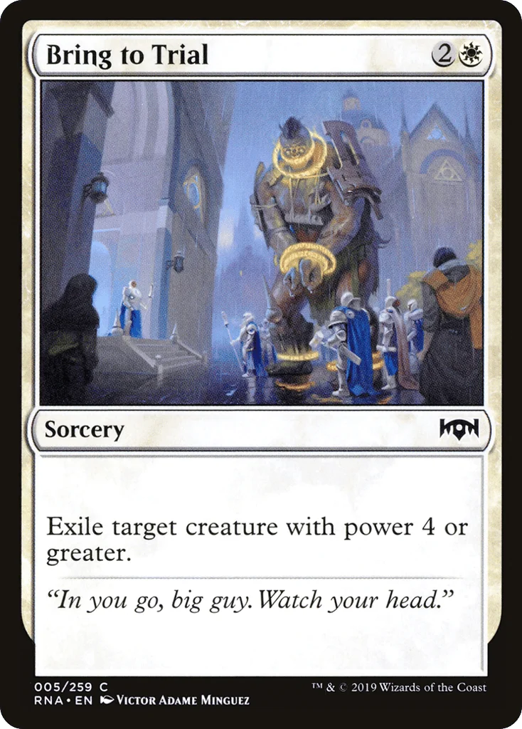 Bring to Trial · Ravnica Allegiance