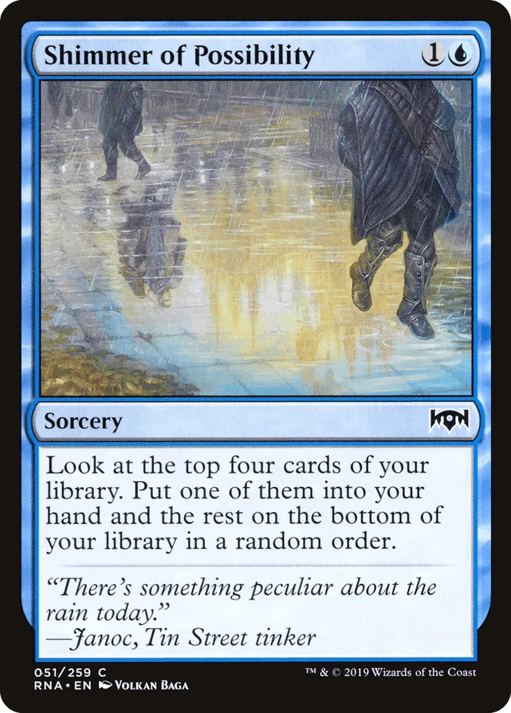 Shimmer of Possibility · Ravnica Allegiance