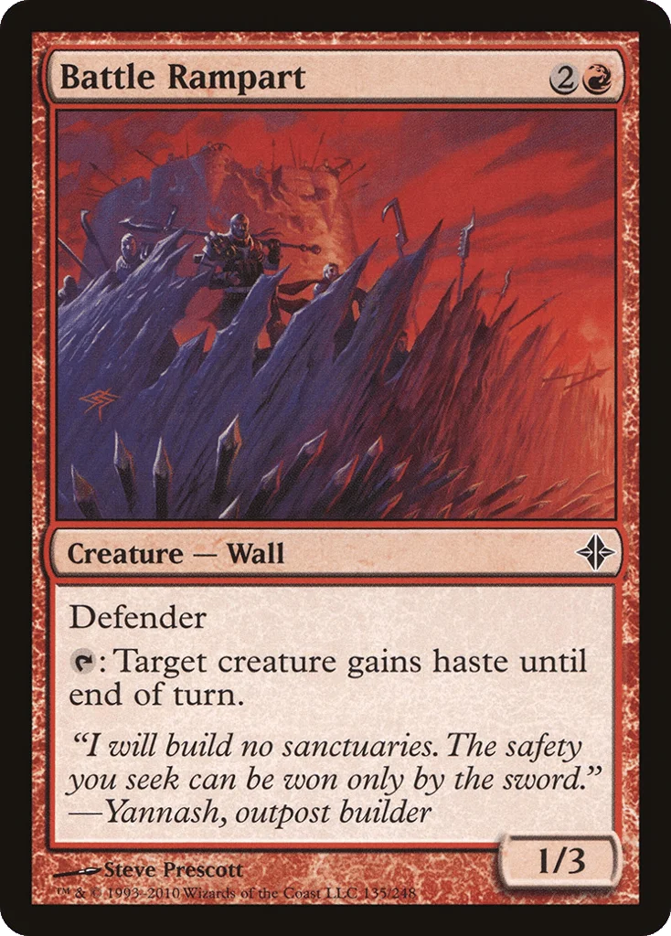 Battle Rampart · Rise of the Eldrazi