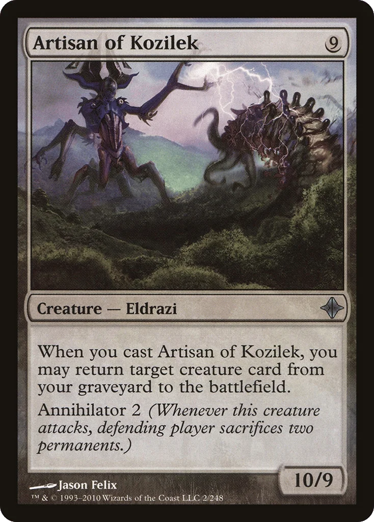 Artisan of Kozilek · Rise of the Eldrazi