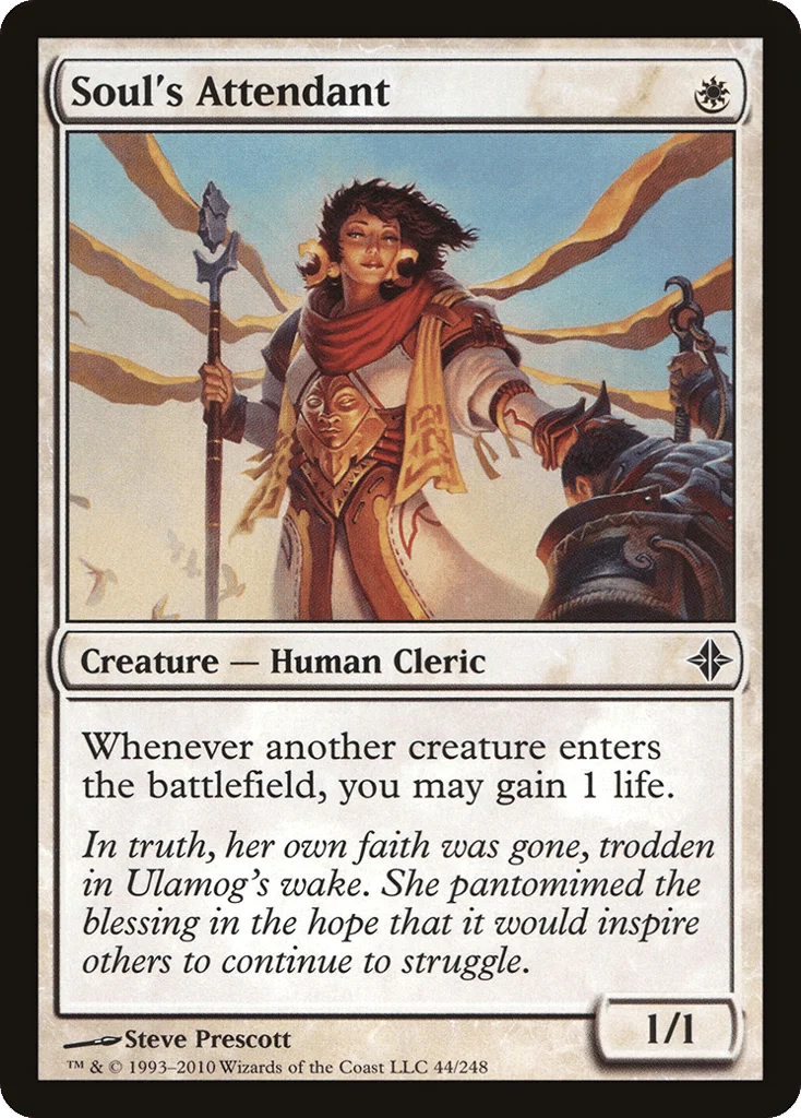 Soul's Attendant · Rise of the Eldrazi
