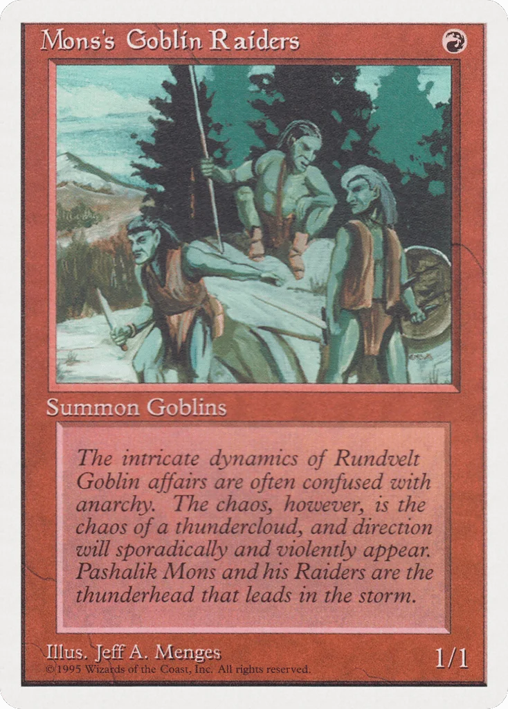 Mons's Goblin Raiders · Rivals Quick Start Set
