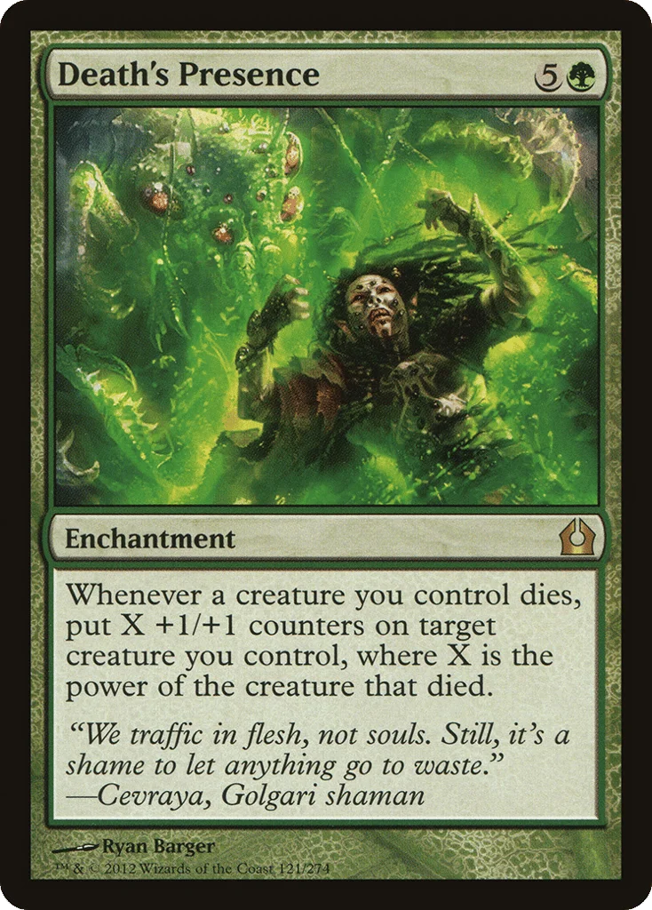 Death's Presence · Return to Ravnica