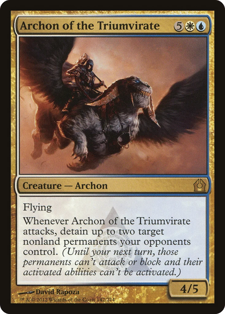 Archon of the Triumvirate · Return to Ravnica
