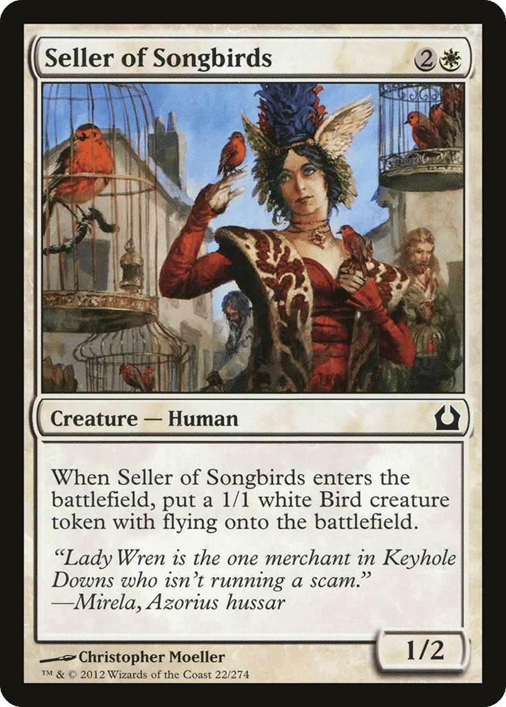 Seller of Songbirds · Return to Ravnica