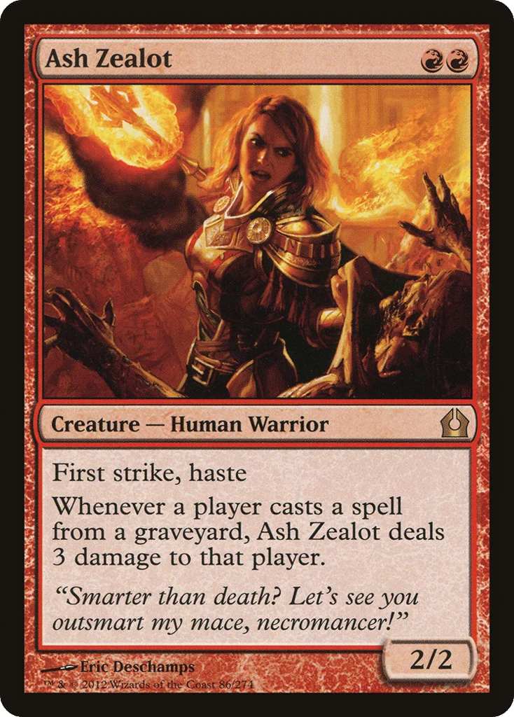 Ash Zealot · Return to Ravnica