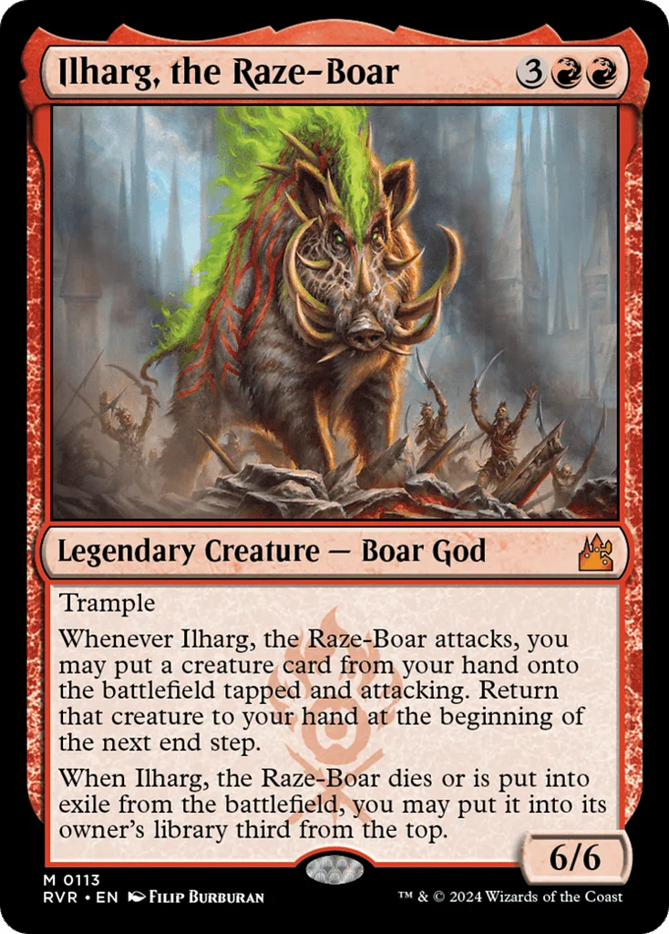 Ilharg, the Raze-Boar · Ravnica Remastered