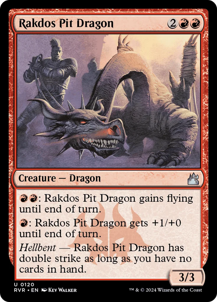 Rakdos Pit Dragon · Ravnica Remastered