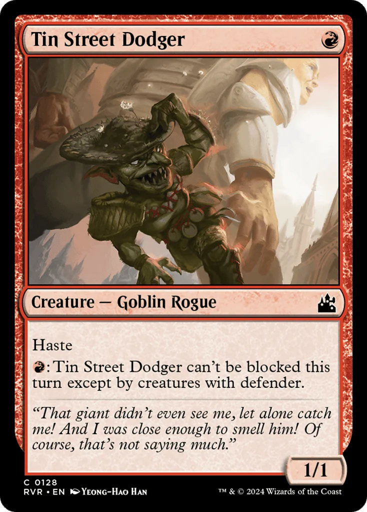Tin Street Dodger · Ravnica Remastered