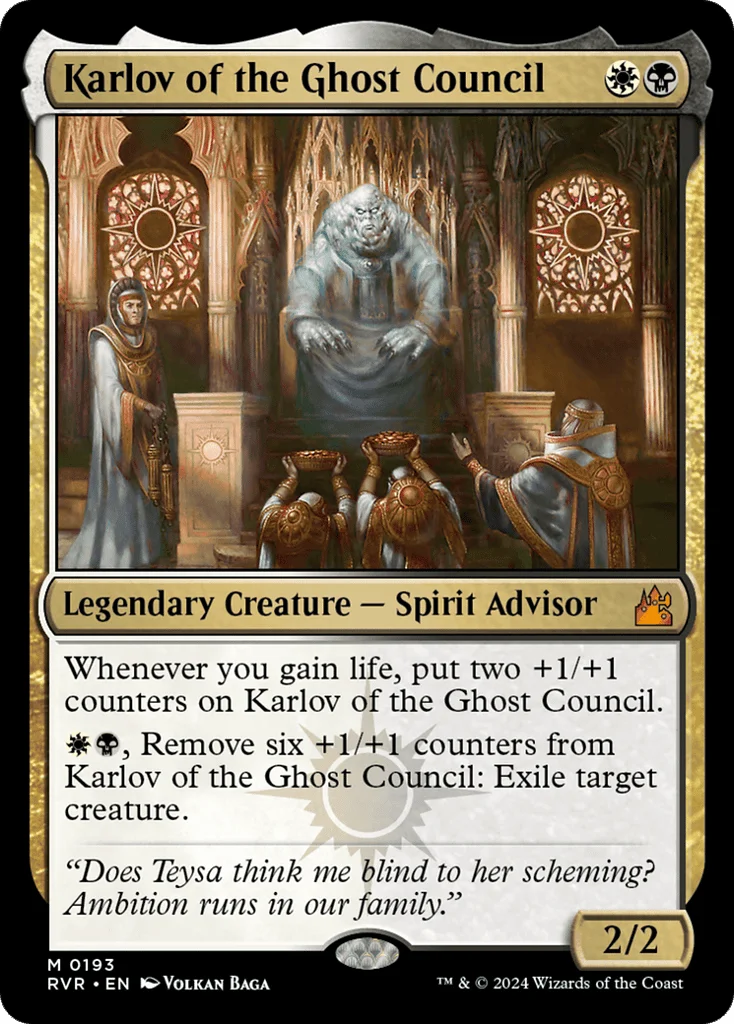 Karlov of the Ghost Council · Ravnica Remastered