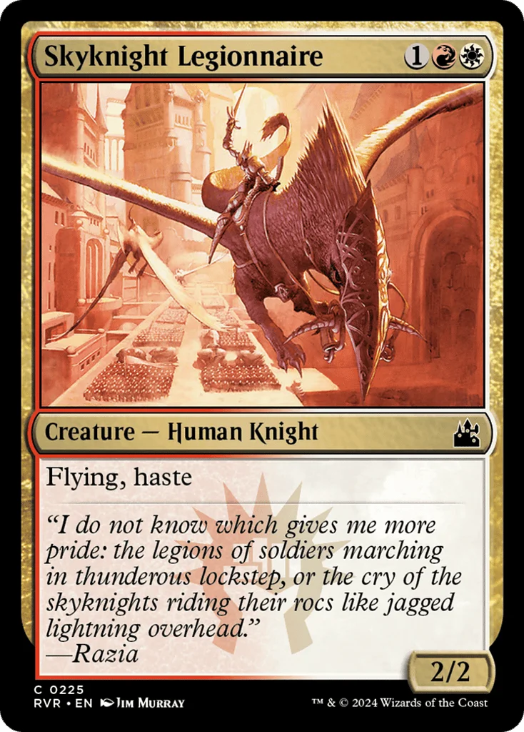 Skyknight Legionnaire · Ravnica Remastered
