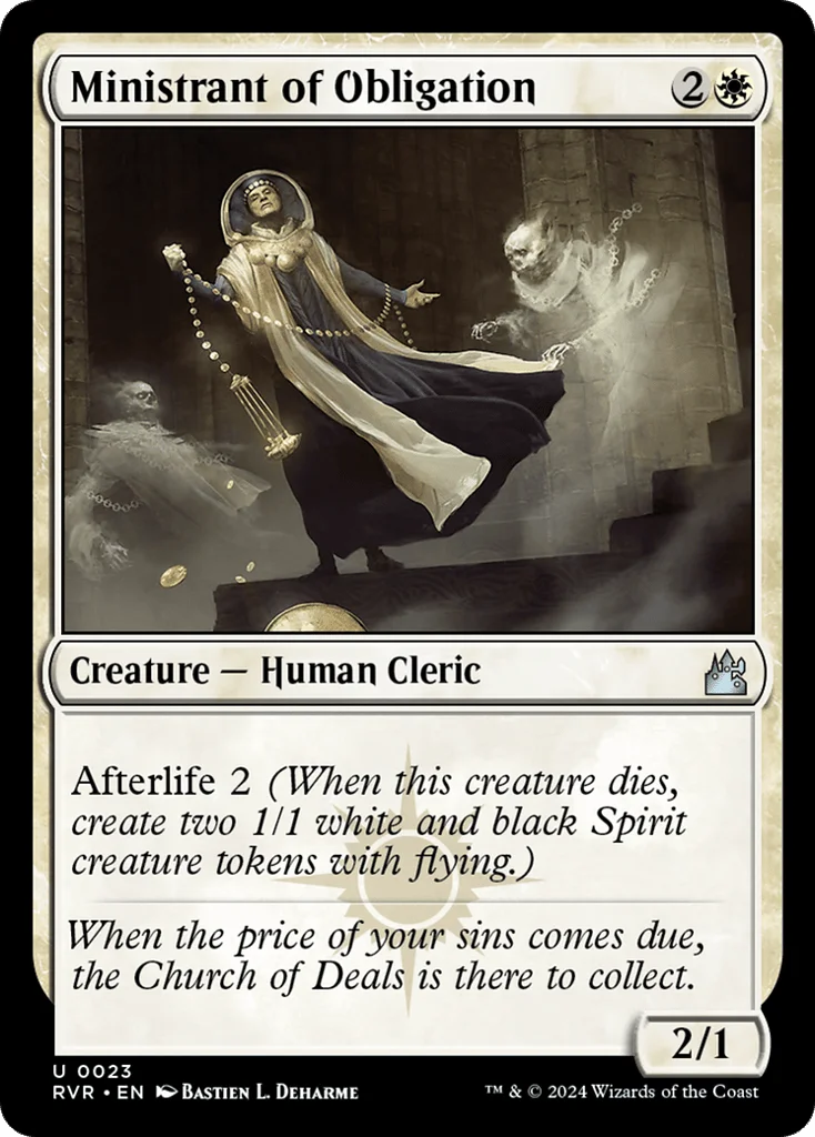 Ministrant of Obligation · Ravnica Remastered