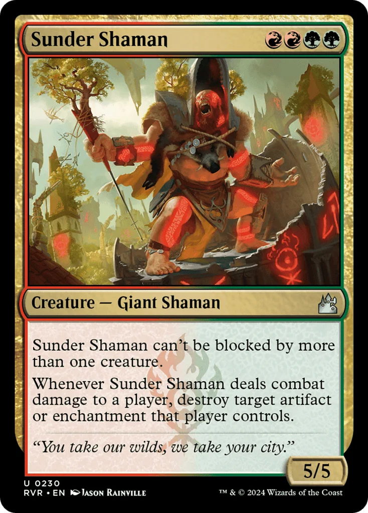 Sunder Shaman · Ravnica Remastered