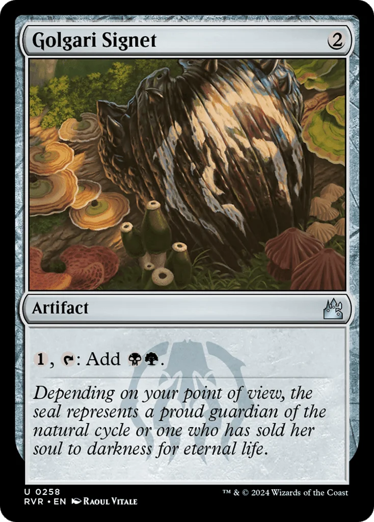 Golgari Signet · Ravnica Remastered