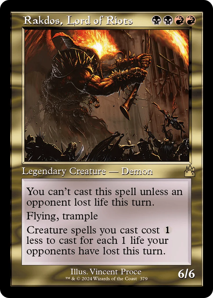 Rakdos, Lord of Riots · Ravnica Remastered