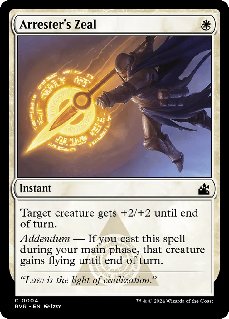 Arrester's Zeal · Ravnica Remastered