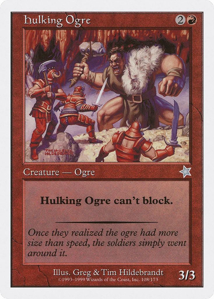 Hulking Ogre · Starter 1999