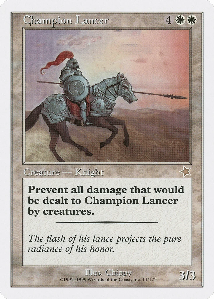 Champion Lancer · Starter 1999