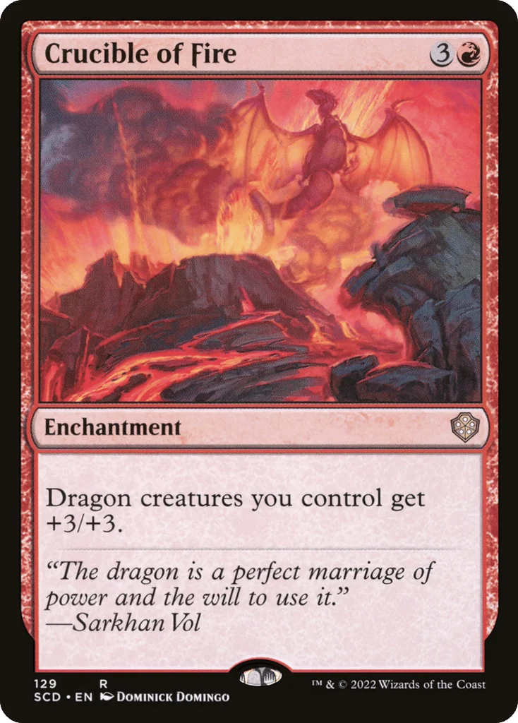 Crucible of Fire · Starter Commander Decks