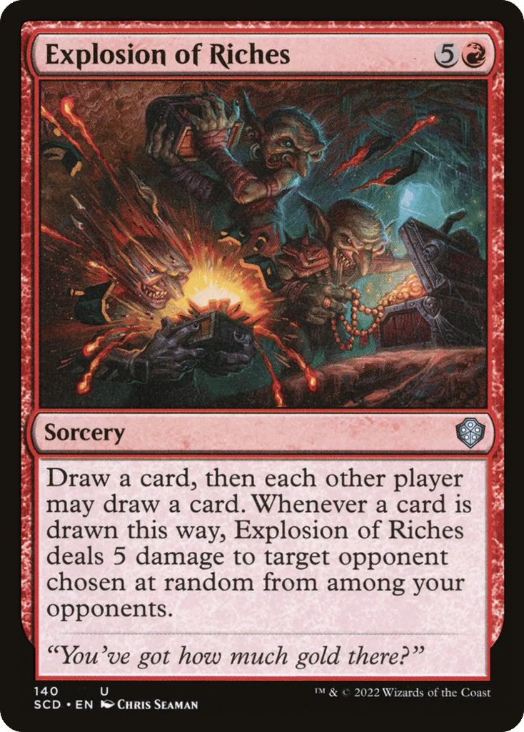 Explosion of Riches · Starter Commander Decks