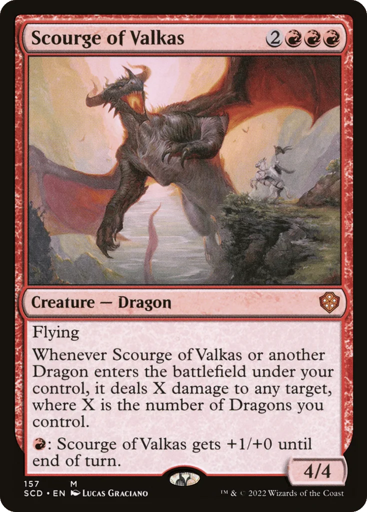 Scourge of Valkas · Starter Commander Decks