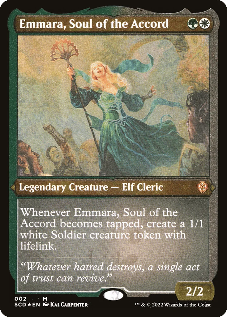 Emmara, Soul of the Accord · Starter Commander Decks