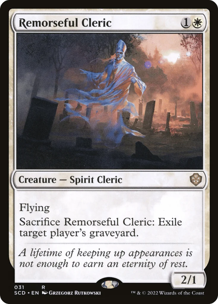 Remorseful Cleric · Starter Commander Decks