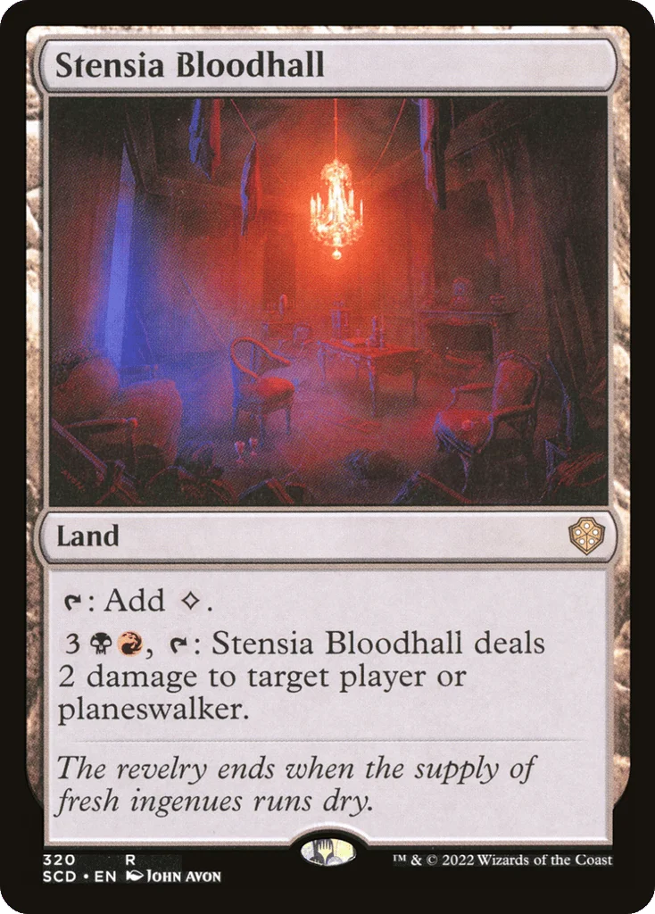 Stensia Bloodhall · Starter Commander Decks