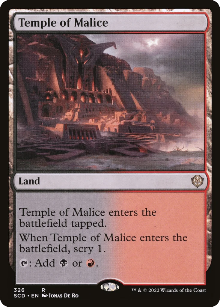 Temple of Malice · Starter Commander Decks