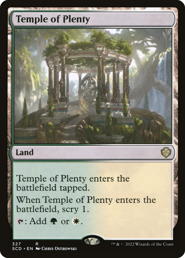 Temple of Plenty · Starter Commander Decks