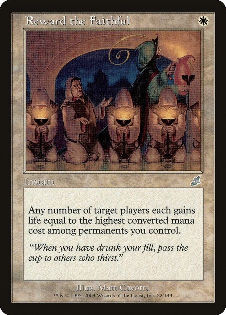 Reward the Faithful · Scourge