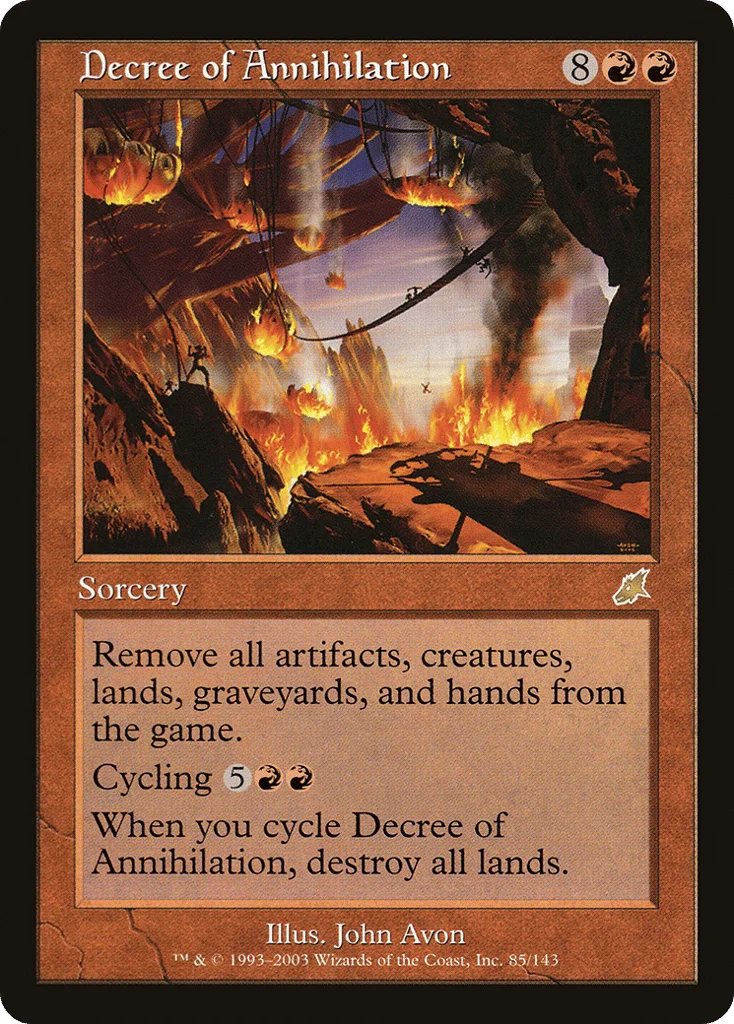Decree of Annihilation · Scourge