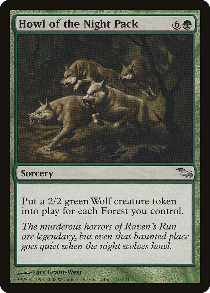Howl of the Night Pack · Shadowmoor