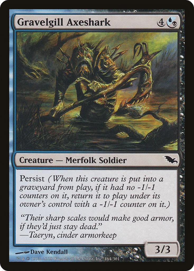 Gravelgill Axeshark · Shadowmoor
