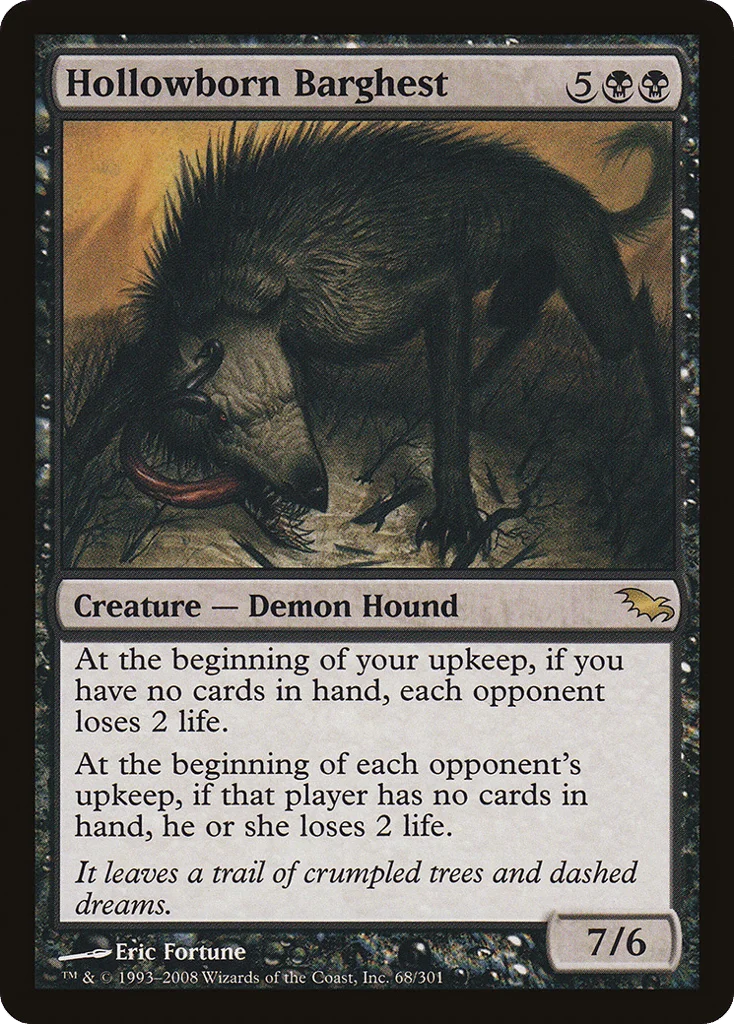 Hollowborn Barghest · Shadowmoor