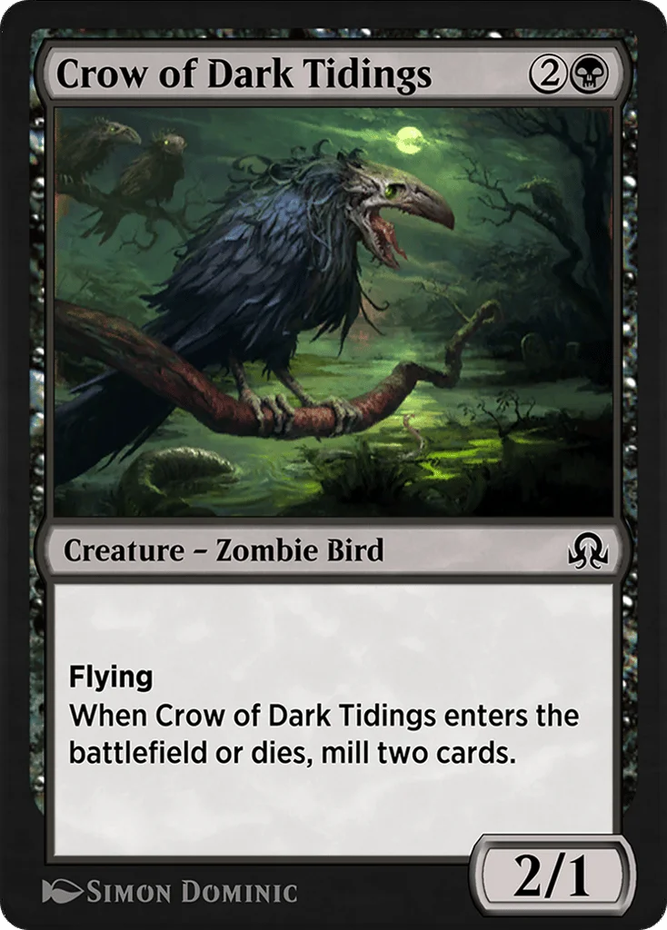 Crow of Dark Tidings · Shadows over Innistrad Remastered