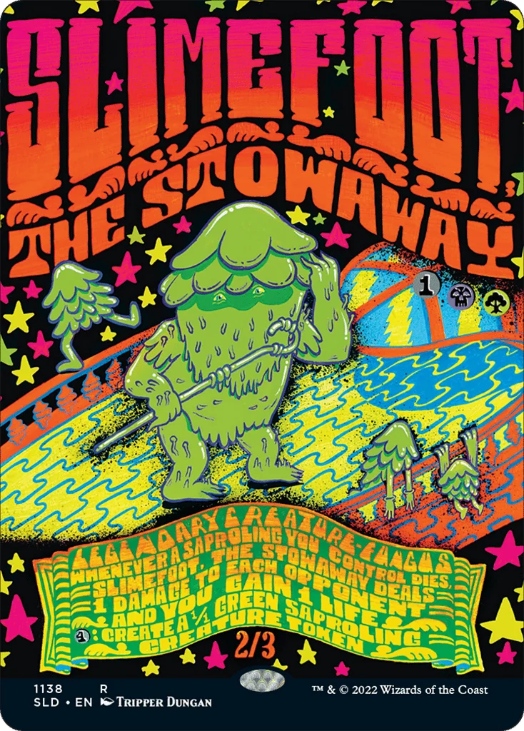 Slimefoot, the Stowaway · Secret Lair Drop