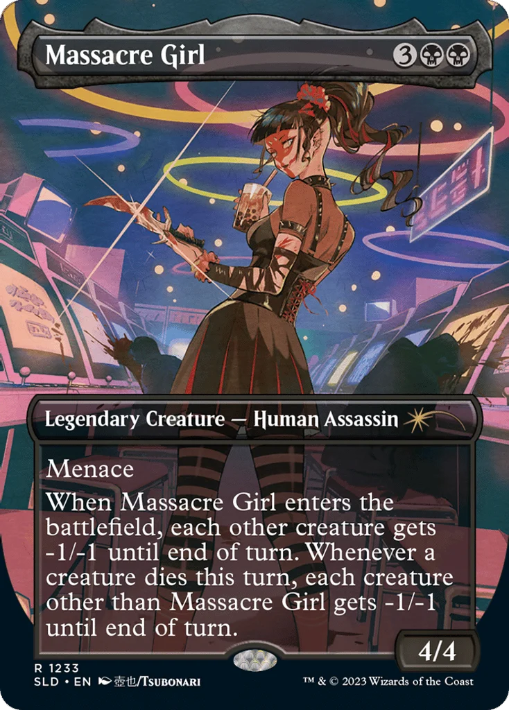Massacre Girl · Secret Lair Drop