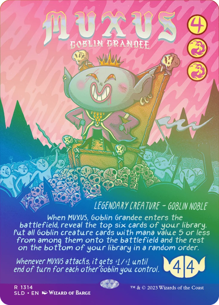 Muxus, Goblin Grandee · Secret Lair Drop
