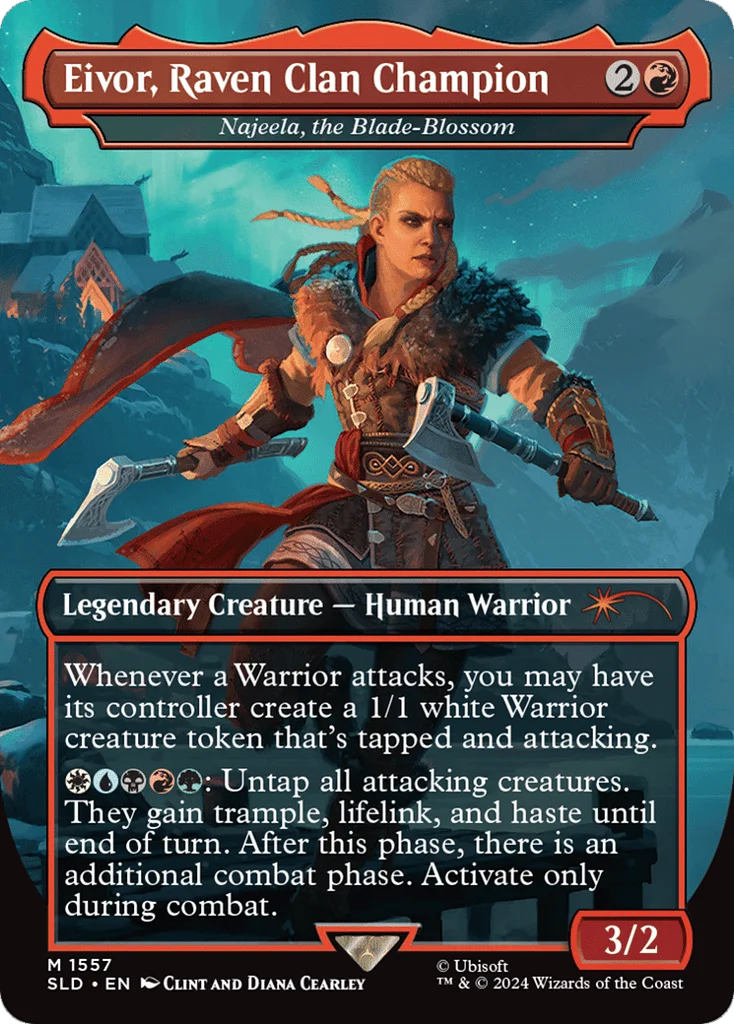 Najeela, the Blade-Blossom · Secret Lair Drop